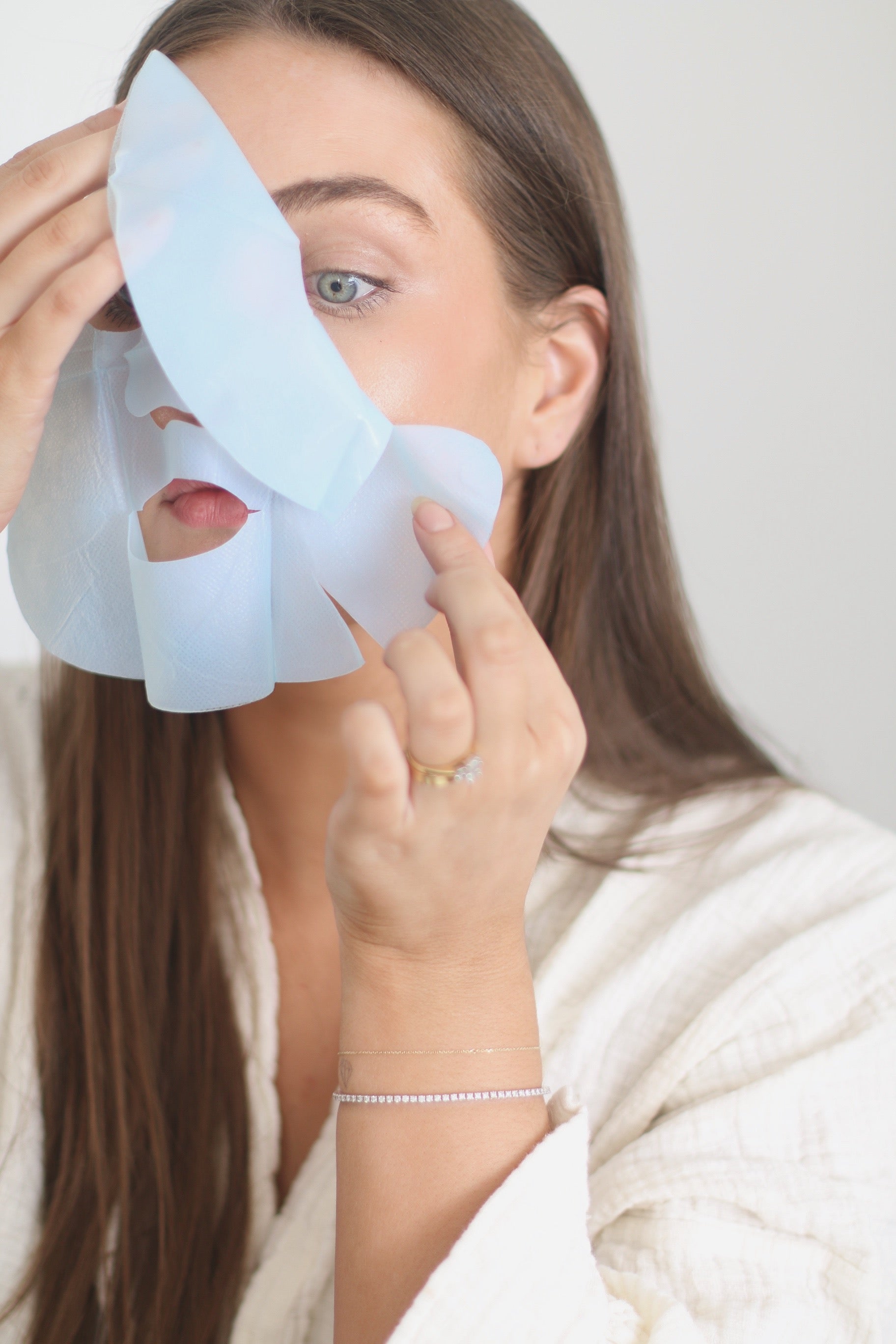 Bio-cellulose sheet masks skincare Gemma Watts Dimond